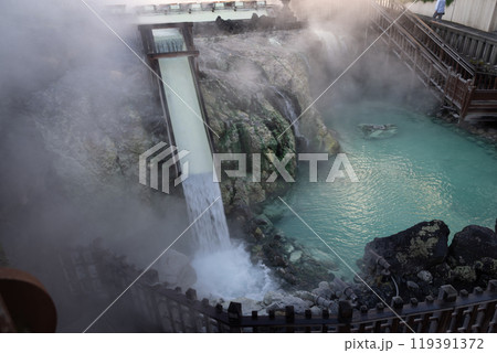 草津温泉の湯畑 草津温泉の湯畑 119391372
