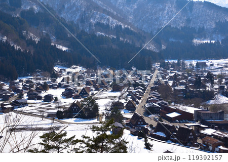 冬　白川郷　 119392157