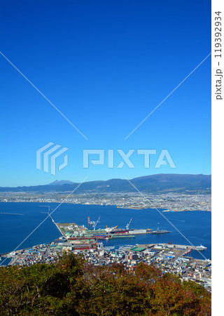 快晴の素晴らしき函館山からの眺望 快晴の素晴らしき函館山からの眺望 119392934
