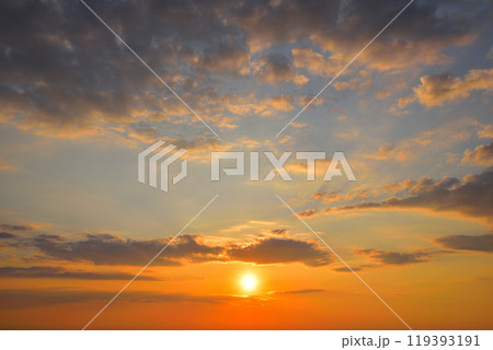 夕景 夕景 119393191