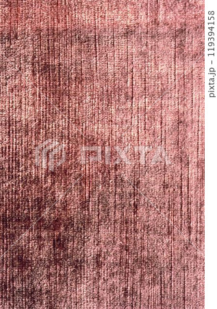Colored textile fabrics surface close view, cloth background 119394158