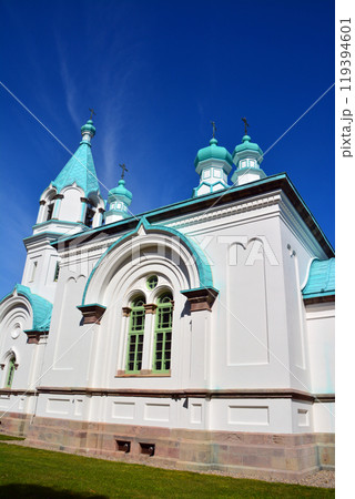 壮観なる存在感～函館ハリストス正教会 119394601