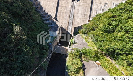 広島県三原市【野間川ダム】ドローン空撮_MNOMD_No15 119395577