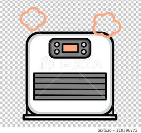 油暖風機插畫素材 119396272