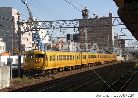 山陽本線115系(2ドア4両編成/山口地区:岩国⇔下関) 山陽本線115系(2ドア4両編成/山口地区:岩国⇔下関) 119397224