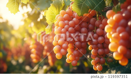 果樹園のぶどう 果樹園のぶどう 119397351