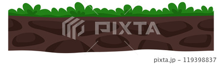 A cartoonish drawing of a rocky hillside with grass growing in between the rocks A cartoonish drawing of a rocky hillside with grass growing in between the rocks 119398837