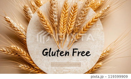 グルテンフリーのロゴのイラスト素材 [119399909] - PIXTA