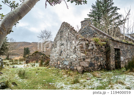The lost village of Glenthornan by Dunlewey in County Donegal - Ireland The lost village of Glenthornan by Dunlewey in County Donegal - Ireland 119400059