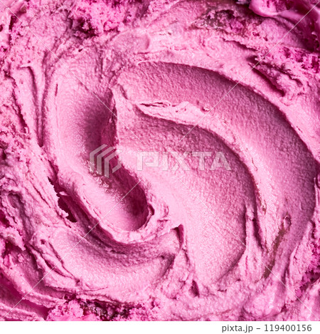 Blueberry ice cream texture 119400156