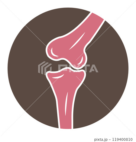 Bone joints icon 119400810