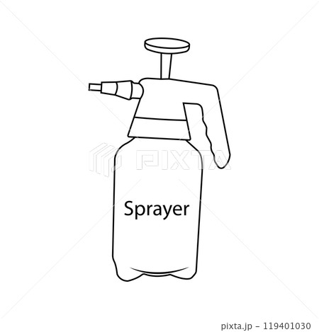 Plant sprayer icon 119401030