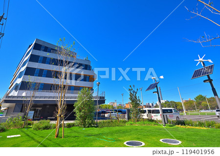 《愛知県》名古屋都市風景　中区鶴舞　オープンイノベーション拠点　STATION Ai 119401956