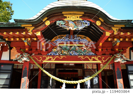 群馬県玉村町のパワースポット　玉村八幡宮 119403864