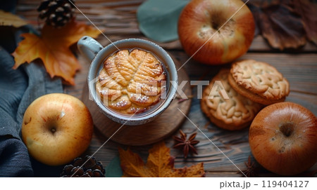 Autumn or fall season. The Warmth of Baked Delights 119404127