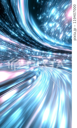 Warp Speed Journey Through a Vortex of Light in a Virtual Dimension Warp Speed Journey Through a Vortex of Light in a Virtual Dimension 119407000
