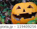 道端のジャックオランタン 119409256