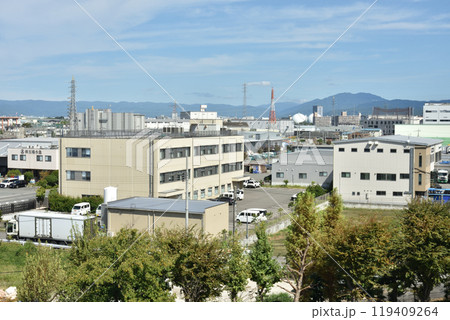 京都市南部クリーンセンター　さすてな京都から見る京都市内 119409264