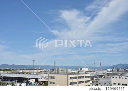京都市南部クリーンセンター さすてな京都から見る京都市内 京都市南部クリーンセンター さすてな京都から見る京都市内 119409265