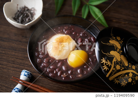 栗入りぜんざい 栗入りぜんざい 119409590