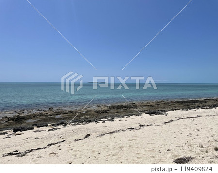 カリブ海と静かなビーチ カリブ海と静かなビーチ 119409824