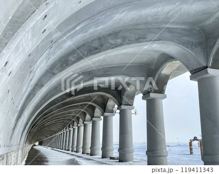 北海道・稚内　稚内港北防波堤ドーム 119411343