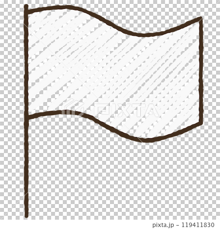 簡單的旗幟插圖 119411830