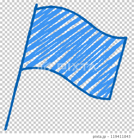 Simple flag illustration 119411843