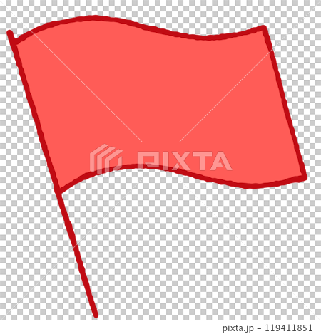 Simple flag illustration 119411851