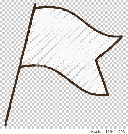 Simple flag illustration Simple flag illustration 119411908
