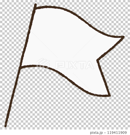 Simple flag illustration Simple flag illustration 119411909