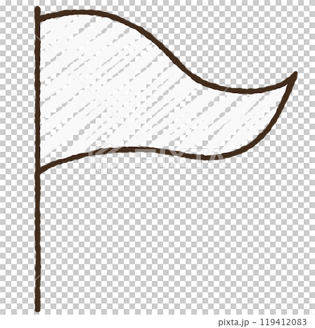 Simple flag illustration Simple flag illustration 119412083