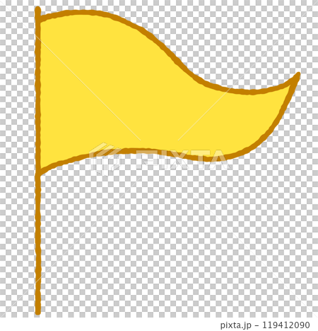 Simple flag illustration Simple flag illustration 119412090