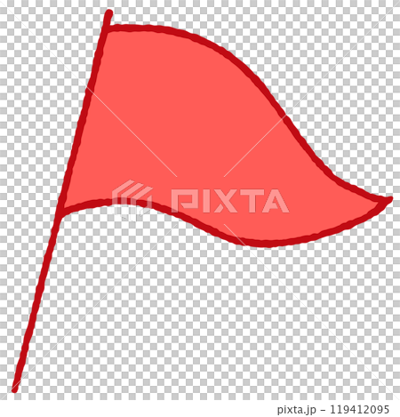Simple flag illustration 119412095