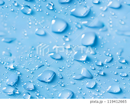 爽やかな水滴の背景 119412665