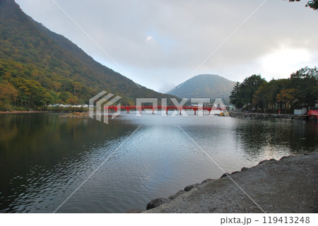 群馬県・秋の赤城山・赤城神社 119413248