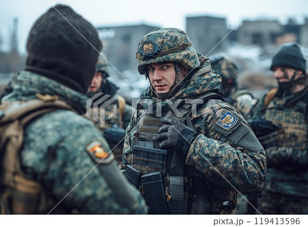 戦場での戦術的作戦準備 戦場での戦術的作戦準備 119413596