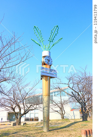 愛知県清須市、清須市夢広場はるひの風景 119413799