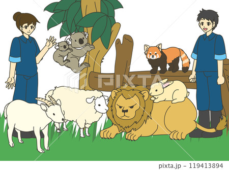 動物園集合01 動物園集合01 119413894