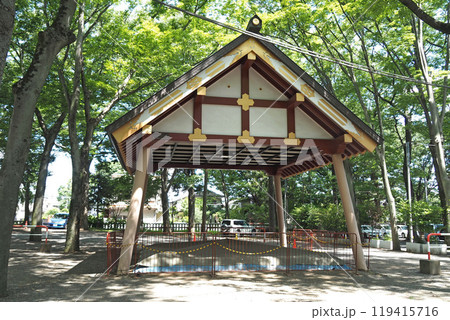 大國魂神社の相撲場【東京都府中市】 大國魂神社の相撲場【東京都府中市】 119415716