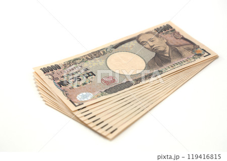 旧一万円札 旧一万円札 119416815