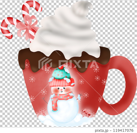 snowman mug snowman mug 119417076