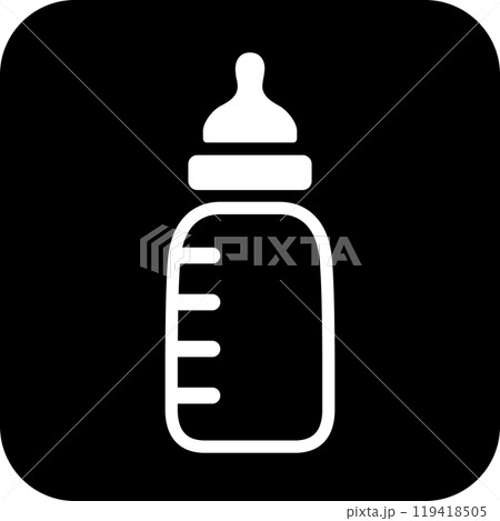 哺乳瓶のアイコン 119418505