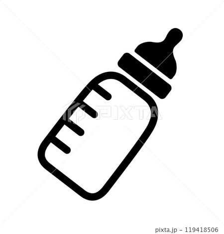 哺乳瓶のアイコン 119418506