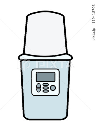 落ち着いた水色のシンプルでかわいいヨーグルトメーカー 119418708