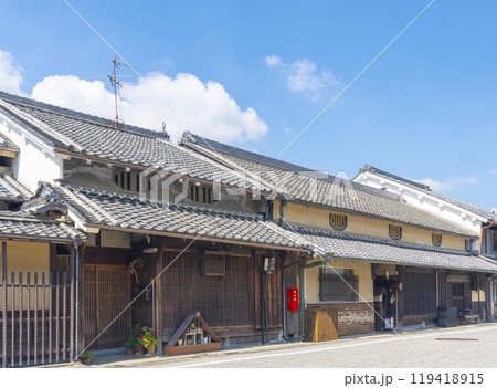 奈良明日香村 岡の古い街並み 岡寺門前町 奈良明日香村 岡の古い街並み 岡寺門前町 119418915