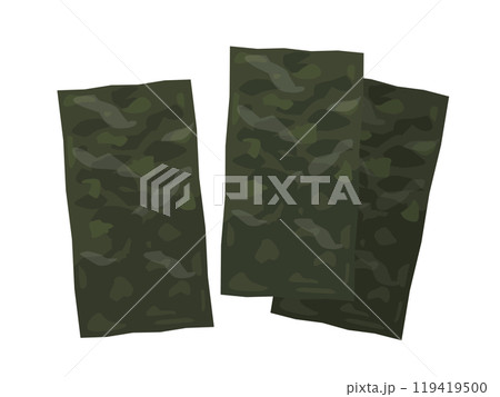 海苔のベクターイラスト 海苔のベクターイラスト 119419500