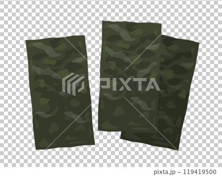 海苔のベクターイラスト 海苔のベクターイラスト 119419500