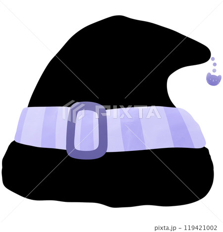 Witch Hat Cartoon illustration Halloween Witch Hat Cartoon 119421002
