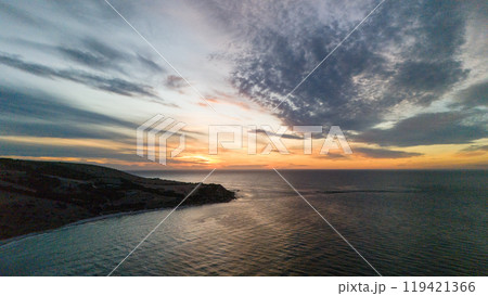 美しい海岸の夕日 美しい海岸の夕日 119421366
